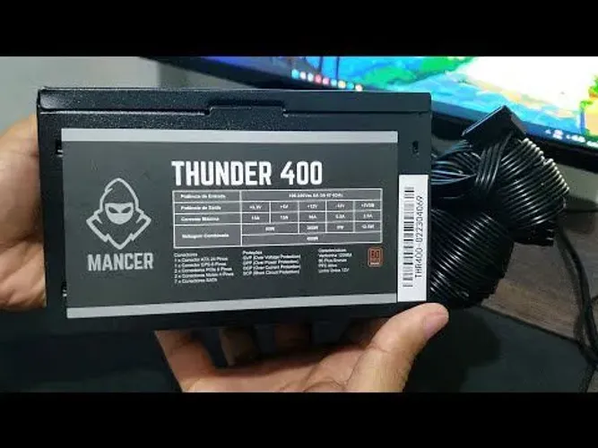 Fonte Mancer Thunder 400w, 80 Plus Bronze