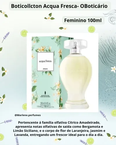 Boticollcton Acqua fresca Colônia ,100ml