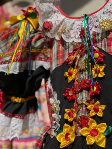 Vestido quadrilha/ festa junina