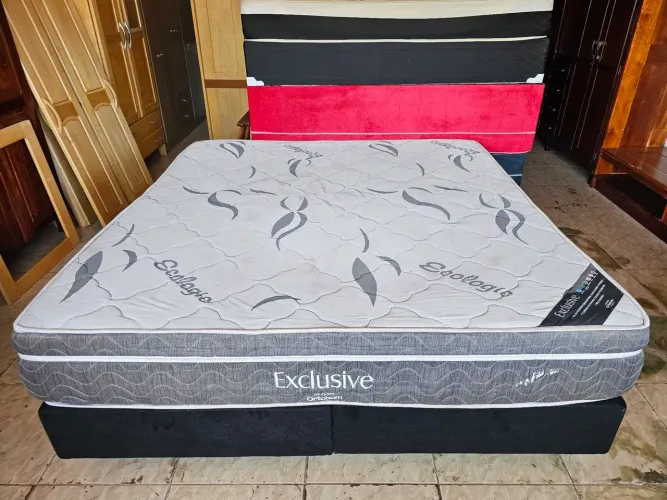 Cama king molas ensacada usada