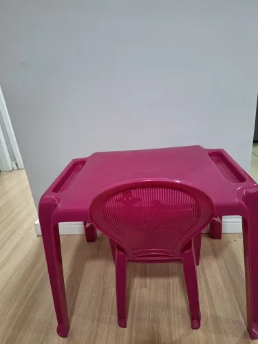 Mesa com Cadeira Infantil Tramontina