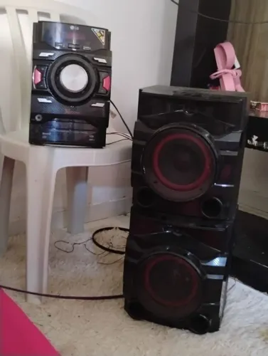 Caixa de som Mini system LG440W 