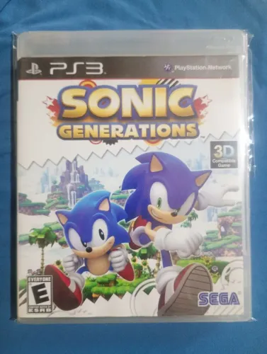 Jogos ps3 original - Leia a Descrição - Sonic Generations 