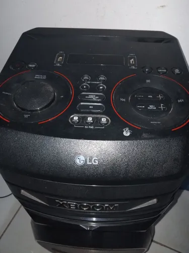 VENDO CAIXA LG XBOOM TOP SON POTENTE E GRAVRS TOP