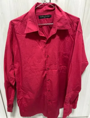 Camisa vermelha marca Vide Bula tamanho M