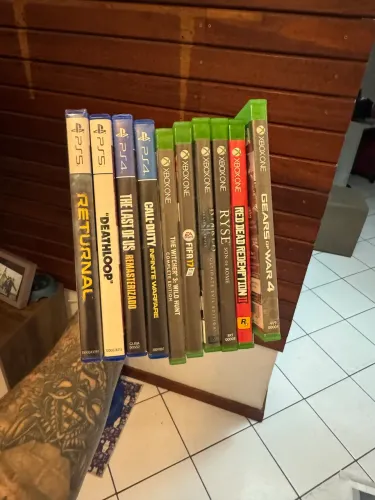 Jogos ps4, ps5 e Xbox troco 