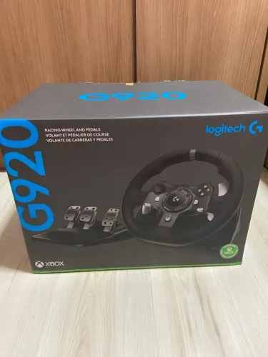 KIT VOLANTE G920 LOGITECH (XBOX/PC) + CÂMBIO + SUPORTE 