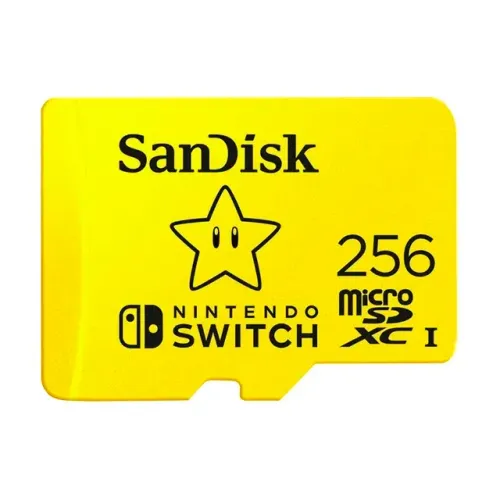 Cartão Micro SD 256gb Nintendo Switch