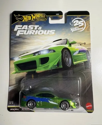 Hot Wheels Premium Velozes e Furiosos 1995 Mitsubishi Eclipse<br>