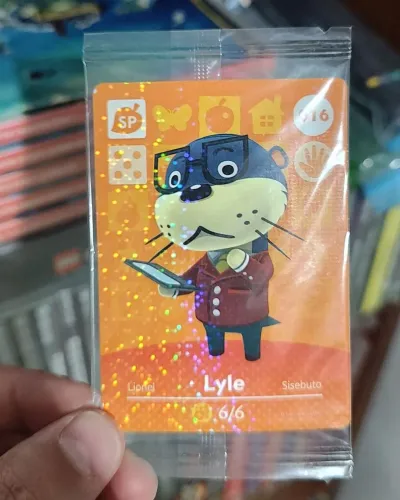 Amiibo Card Original Animal Crossing Lyle