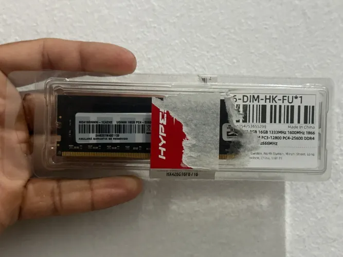 MEMÓRIA RAM DDR4 16GB 2666MHz