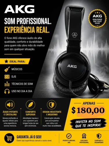 Fone AKG k21