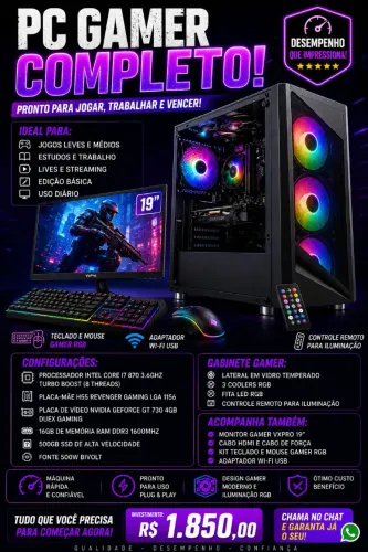 PC GAMER INTEL CORE I7
