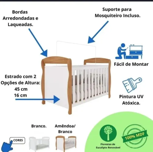 BERÇO AMERICANO MARQUESA