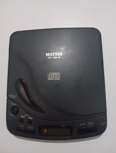 Disc man Matsui ( com defeito ) 