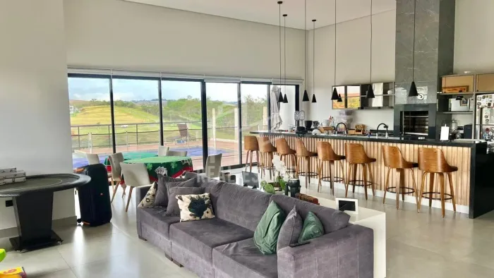 Casa à venda, Porteira Fechada, no Condomínio Ecovillas do Lago, Vista para Lago