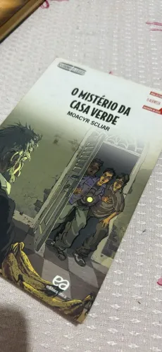 livro o mistério da casa verde