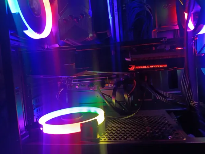 Placa de video GTX 1660Ti Asus Triple fan