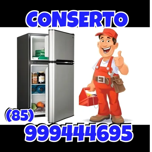 Conserto de geladeira recarga de gás troca de peças 