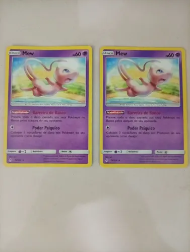 Carta Pokémon Mew