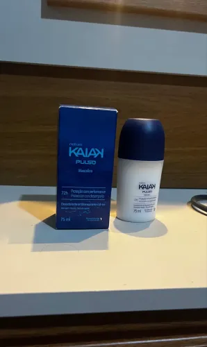 Desodorante Roll-On Kaiak Pulso Masculino (75 ml) Novo