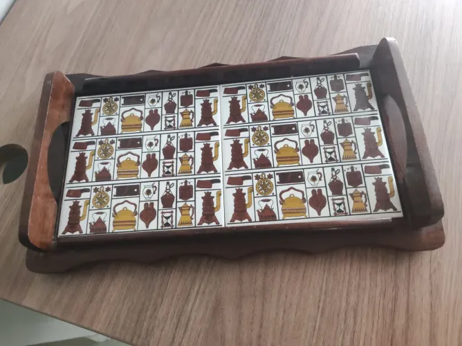 Bandeja de café - Vintage