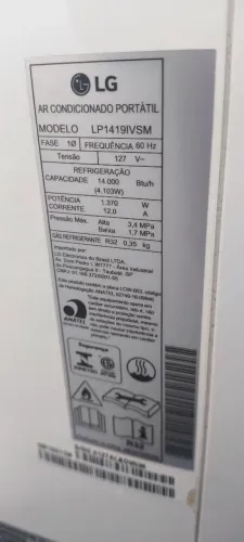Ar condicionado portátil LG