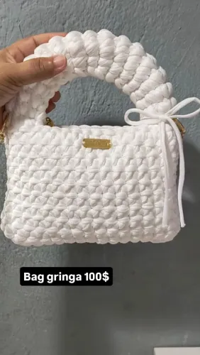 Bolsas de crochê 