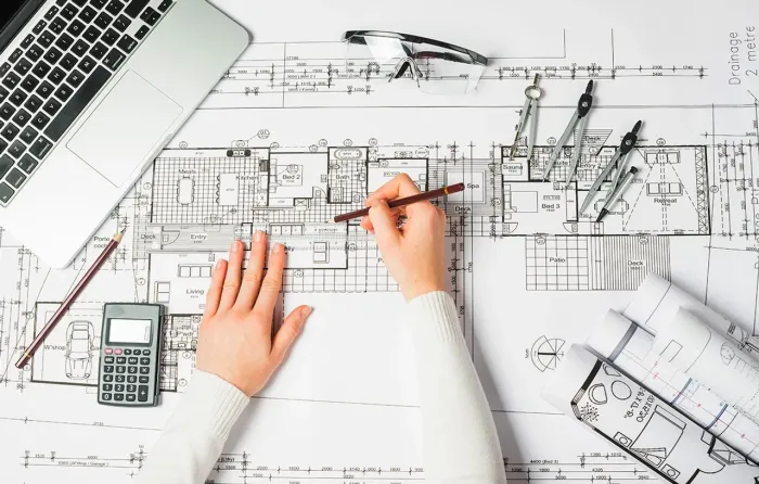 Planta baixa para construir ou reformar 