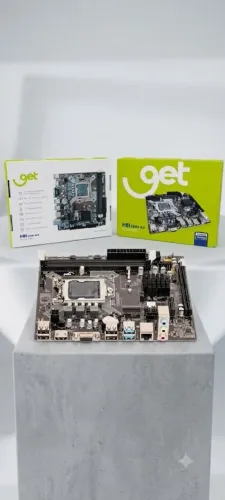 Placa mãe H81, soquete 1150 (4° geração)