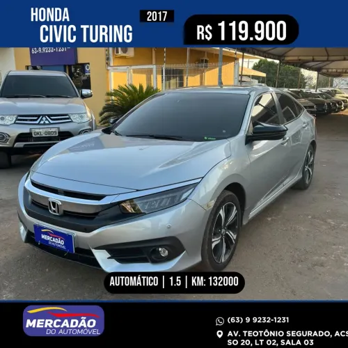Honda Civic Sedan Touring 1.5 Turbo 16V Aut.4p 2017