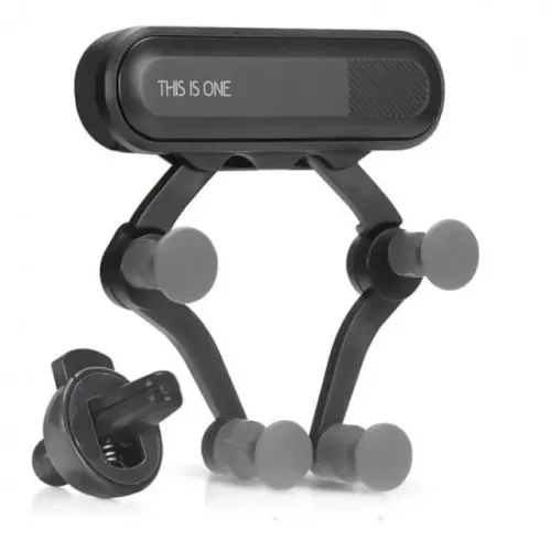 Suporte Veicular de Celular para Saída de Ar Universal até 6.5 Polegadas
