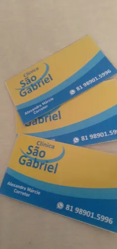 Cartao sao gabriel