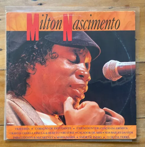 Disco de vinil (LP) Milton Nascimento - 1994