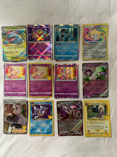 Cartas Pokémon ( japonês - português) olhar descrição 