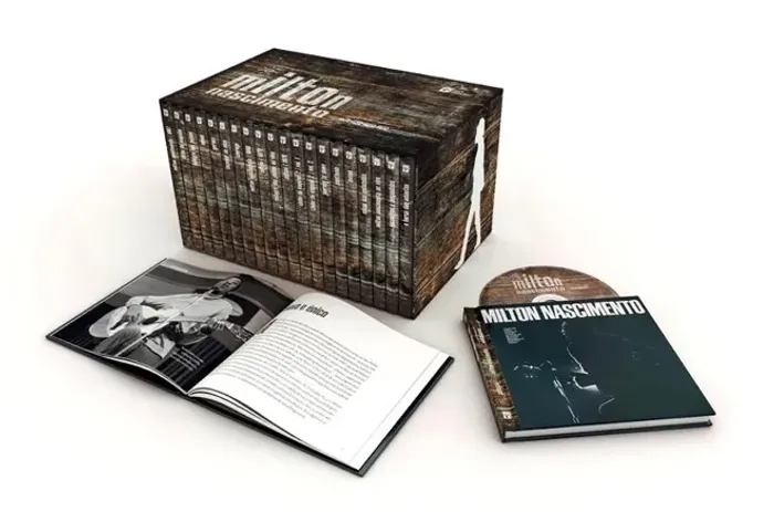 COLEÇÃO MILTON NASCIMENTO COMPLETA (20 CDS) - ABRIL COLEÇÕES