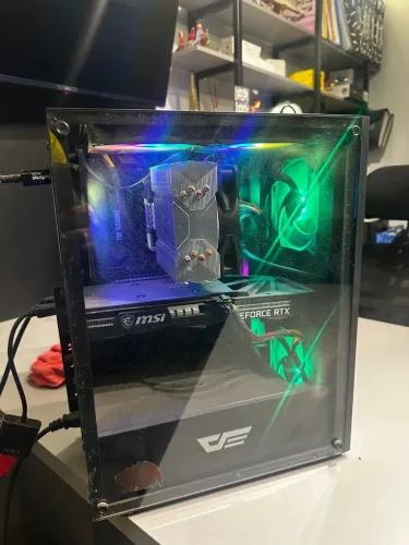 PC Gamer Ryzen 5 5600 + RTX 3060 12GB + 16GB RAM (Roda tudo!)