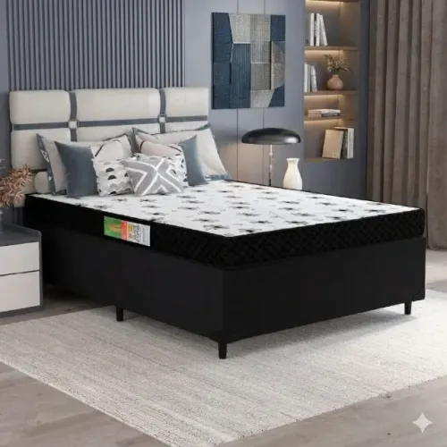 Combo Casal Base + Colchão D20 - Novo com Garantia de Loja