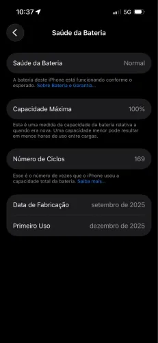 iPhone 16 branco 256gb