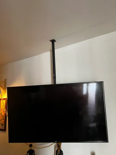 Tv LG 55  4k com suporte de teto