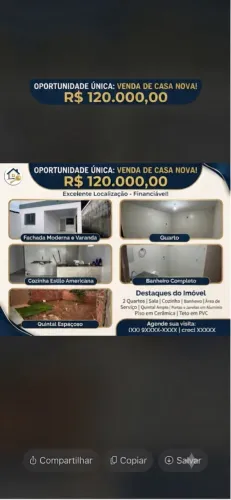VENDE-SE , casa bairro SAO JOAO- CAMPO MAIOR