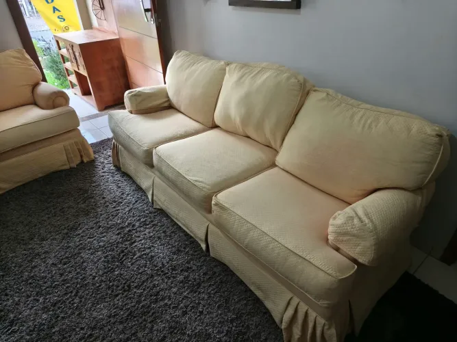 Conjunto de sofá 2 e 3 lugares