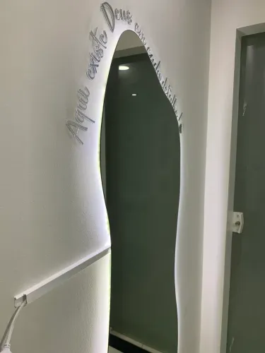Espelho orgânico com led a venda
