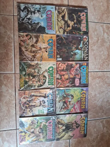 Lote de Revistas do Conan R$ 10,00 cada