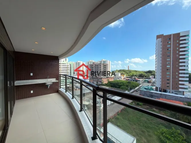 Apartamento de luxo para locação em Ponta D'areia, São Luís-MA: 3 suítes, 3 banheiros, 105