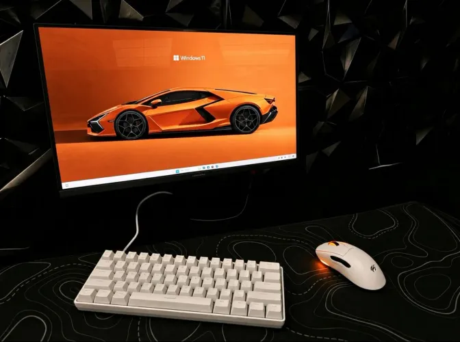 Setup Gamer Completo Ryzen 5 3400G + Monitor 100Hz + Kit Gamer