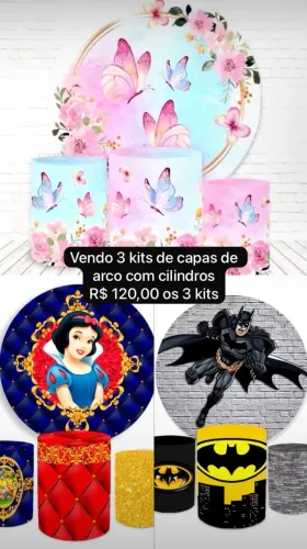 Kits Cilindro + Arco PERSONALIZADO