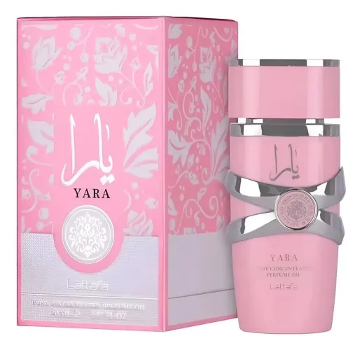 Perfume Árabe feminino Yara Rosa Lattafa 100ml