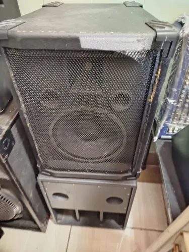 (MINI P.A. PASSIVOS DE FRENTE UM LADO 10")