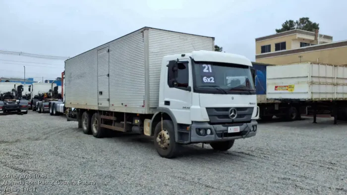 Mercedes-Benz Atego 2430/54 6X2 E5 2021/2021 Vamos Seminovos Curitiba